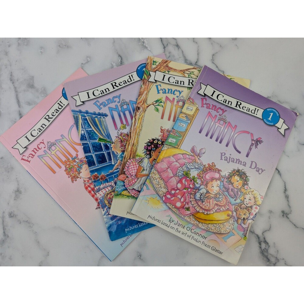 Lot of 4 FANCY NANCY Books I Can Read! Level 1 By Jane O'Connor